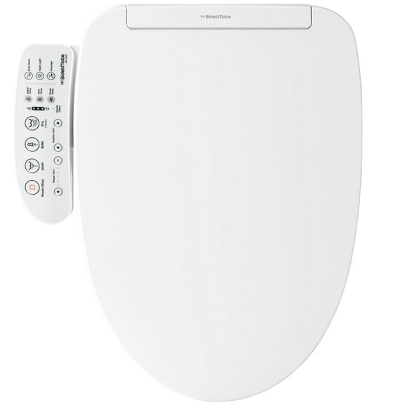 BidetMate 3000 Series Smart Toilet Seat with Bidet Adjustable & Self-Cleaning Heated Bidet