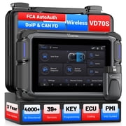 VDIAGTOOL VD70S Wireless Bidirectional Scan Tool OBD2 Scanner Diagnostic Tool with 36+ Resets All System Scanner for Car, 3 Years Update