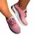 thumbnail image 1 of Bidobibo Women's Wedge Tennis Shoes Plus Size Air Cushion Slip On Fitness Running Shoes Casual Mesh Breathable Comfot Women's Sneakers, 1 of 4
