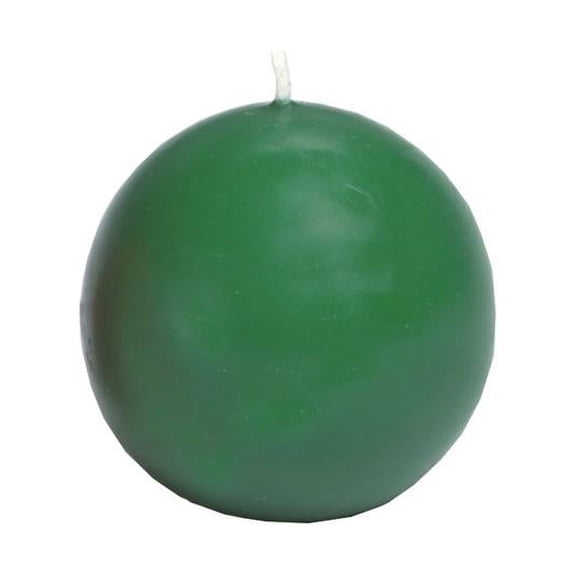 Biedermann & Sons 2.5" Ball Candle, Pine Green - Set of 4 (CBC60PG)