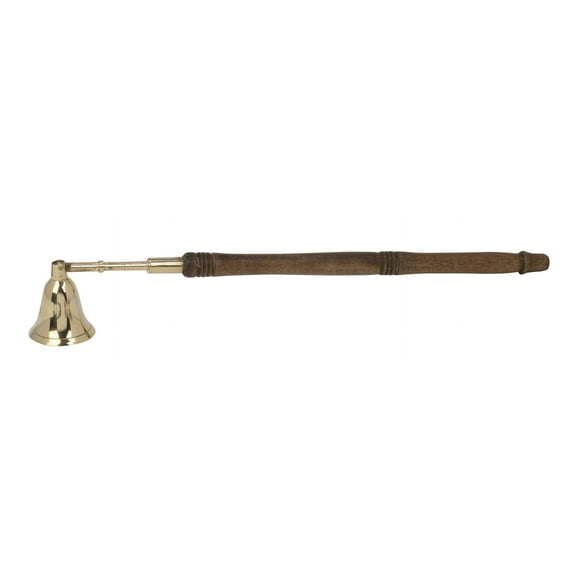 Biedermann & Sons Brass Candle Snuffers with Wood Handles (Box of 6)