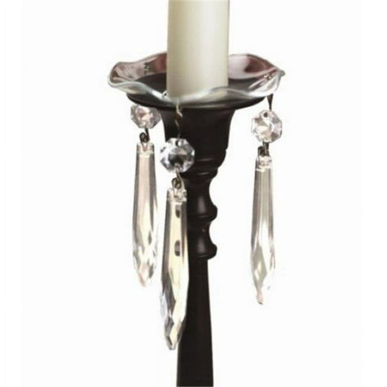 Candle Bobeche  Hanging crystals, Candle accessories, Candles