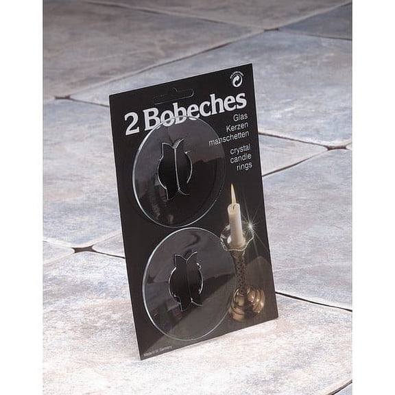 Biedermann and Sons Crystal Bobeche Candle Holder (Set of 4)
