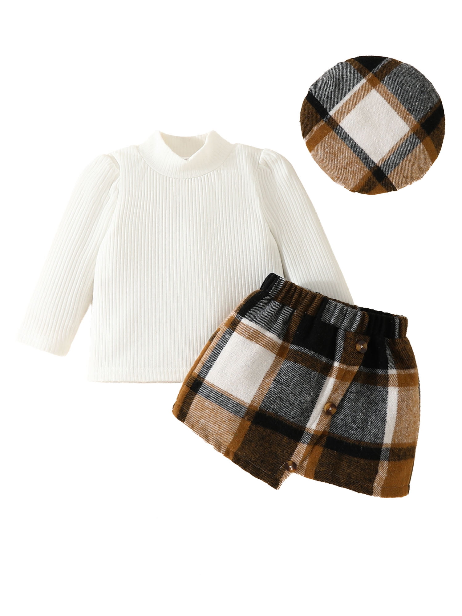 Babyhug Knit Full Sleeves Solid Color Top & Skirt Set with light Jacket- Light Green