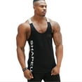 thumbnail image 1 of Biekopu Men's Summer Sleeveless Sports Vest, Fitness Sports Vest, Muscle Low Chest Fitness Training Vest, 1 of 9