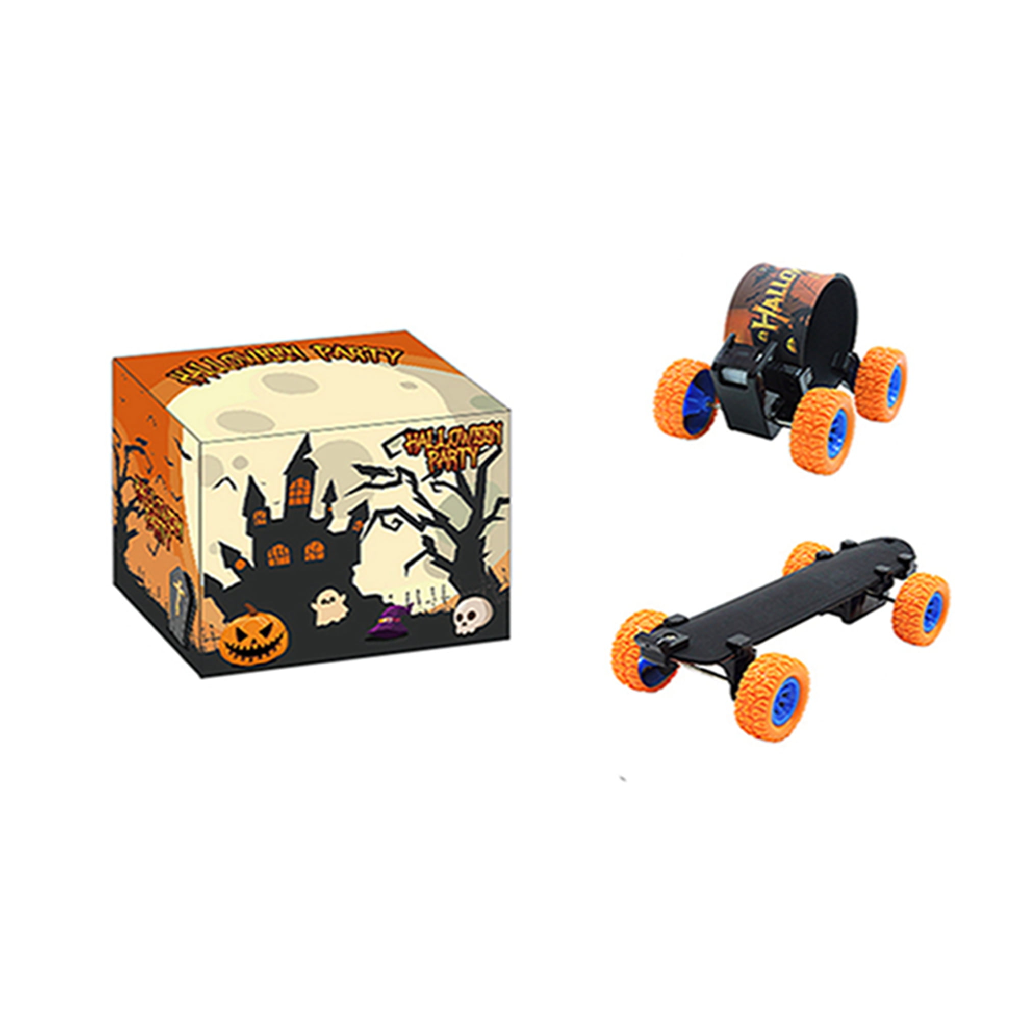 Biekopu Mini Fingers Skateboard Slap Christmas Halloween Fidget Toys
