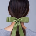 thumbnail image 1 of Biekopu Satin Hair Bow Clips Ribbon Bow Hair Barrettes French Hair Accessories for Women Girls, 1 of 4