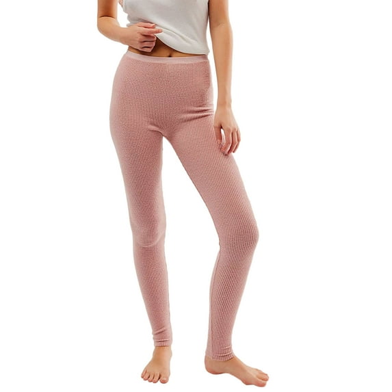 Biekopu Women Leggings, High Waisted Leggings Solid Slim Fit Fall Tights Trousers for Casual Daily