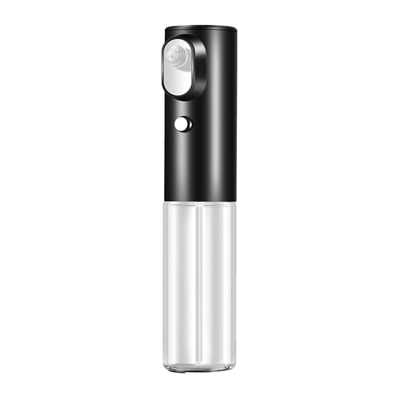Biem Butter Sprayer Melter V2 Popcorn Butter Spray 200ml Olive Oil Dispenser For Precise Cooking Spritzer Glass Black 23.2x5x5cm