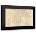 thumbnail image 1 of Bien 14x10 Black Modern Framed Museum Art Print Titled - Gettysburg Campaign Battle of McDowell - Bien 1894, 1 of 5