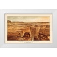 thumbnail image 1 of Bien 14x10 White Modern Wood Framed Museum Art Print Titled - Grand Canyon, Toroweap Arizona - Bien 1882, 1 of 4