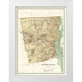thumbnail image 1 of Bien 14x18 White Modern Wood Framed Museum Art Print Titled - Clinton New York Landowner - Bien 1895, 1 of 4