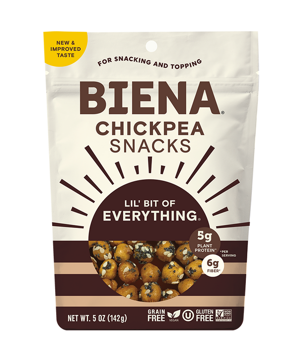 Biena Chickpea Snacks Gluten Free Grain Free Lil' Bit of Everything 5