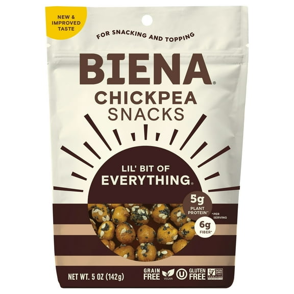 Biena Lil Bit of Everything Chickpeas 5 oz (Pack Of 8)