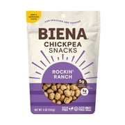 Biena Rockin Ranch Chickpea Snacks, 5 oz