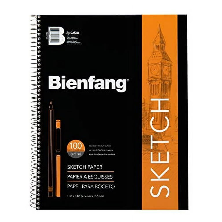  Bienfang 11 by 14-Inch Sketchbook, 100 Sheets : Arts, Crafts &  Sewing