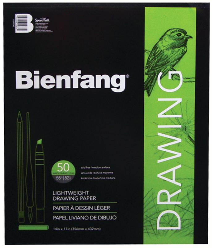Bienfang Drawing Paper Pad, 9" x 12"