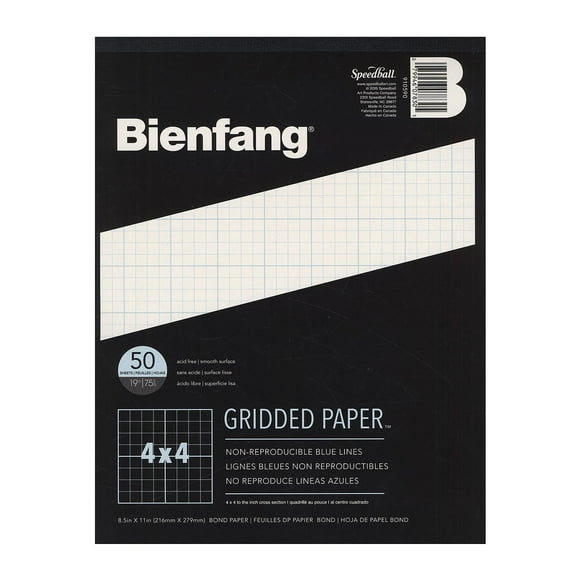 Bienfang Gridded Paper [Pack of 3]