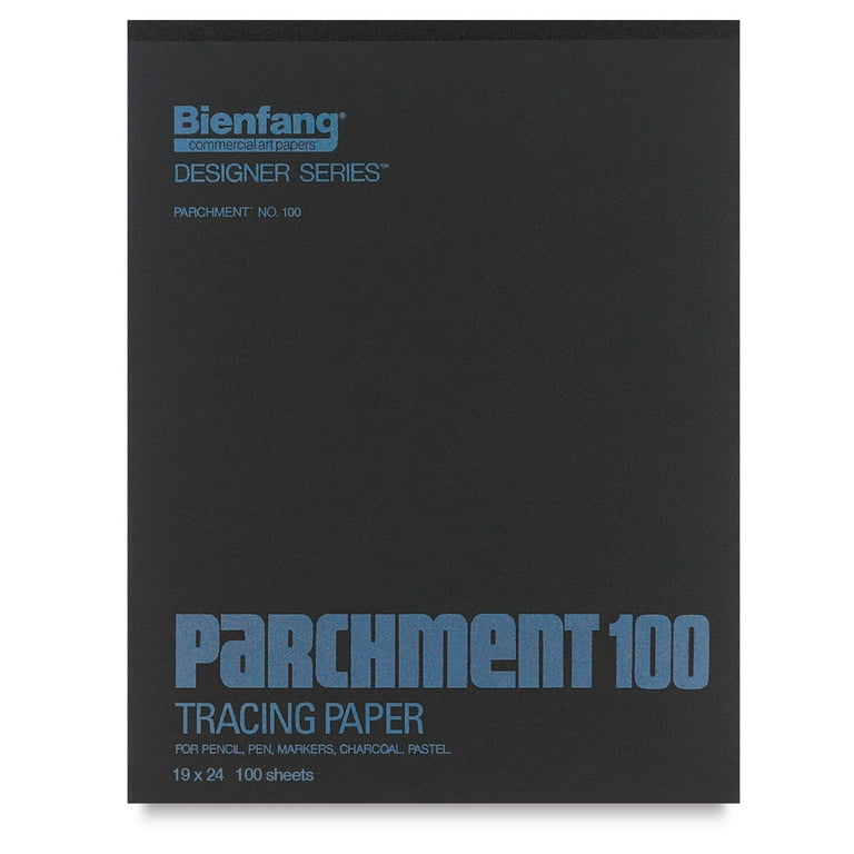 Parchment Tracing Paper, 24 lb Bond Weight, 9 x 12, Transparent, 50/Pad Parchment Tracing Paper, 24 lb Bond Weight, 9 x 12, Transparent, 50/Pad
