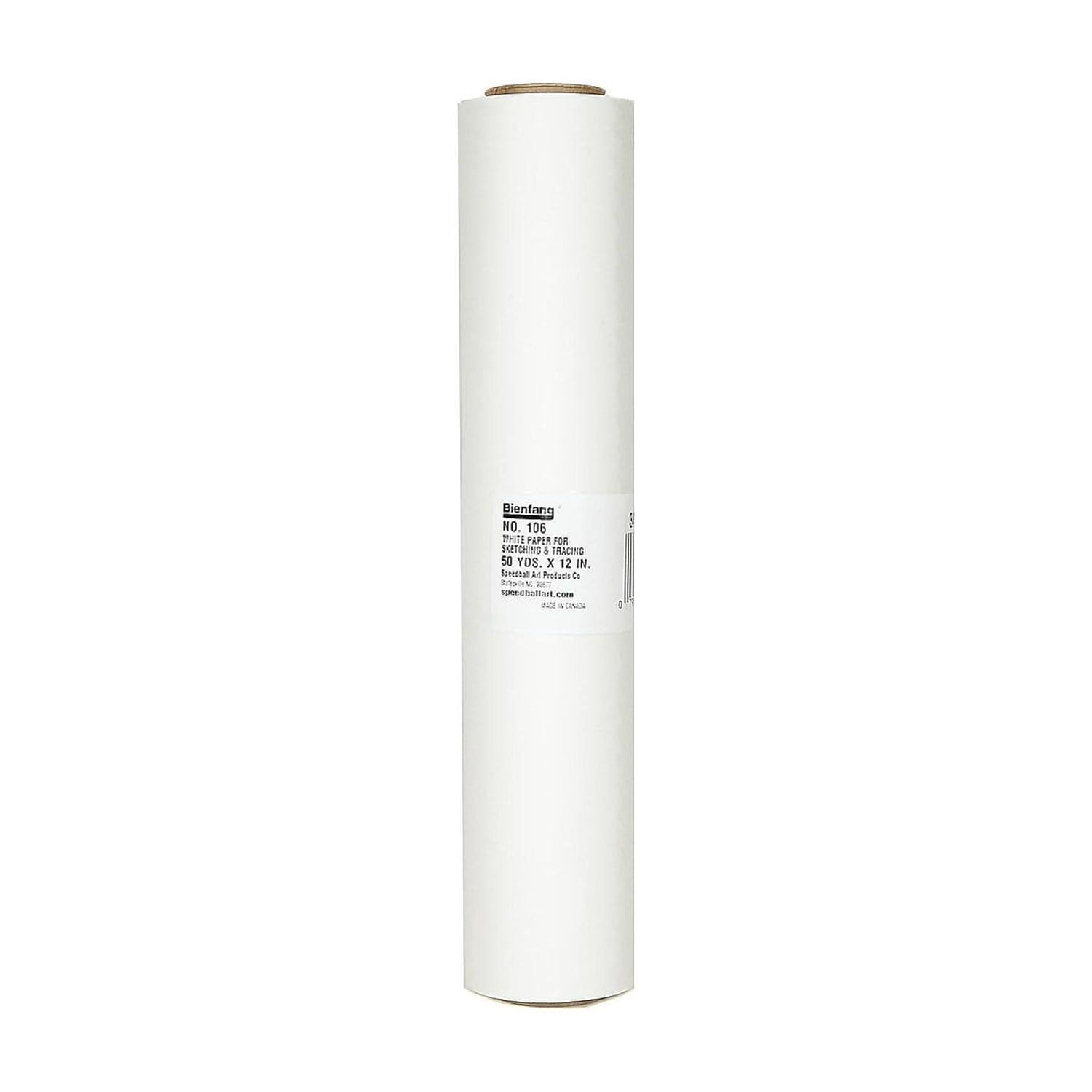 Bienfang Sketching & Tracing Paper Roll 12"W x 150'L White 12176