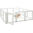 thumbnail image 1 of Bienven Clear Acrylic Dog Playpen,Pet Playpen with Door,Safe and Secure Pet Fence,Easy to Assemble and Remove for Dogs,Cats,Rabbits,Pigs,12-Panel,24" Height, 1 of 7