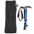 thumbnail image 1 of Bienvenido Folding Cane Aluminum Alloy 5 Section Non Slip Adjustable Portable Walking Stick for Hiking Travel, 1 of 8