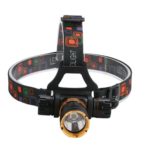 Bienvenido Outdoor 50m Waterproof LED Diving Headlamp Underwater High Brightness Fill Light
