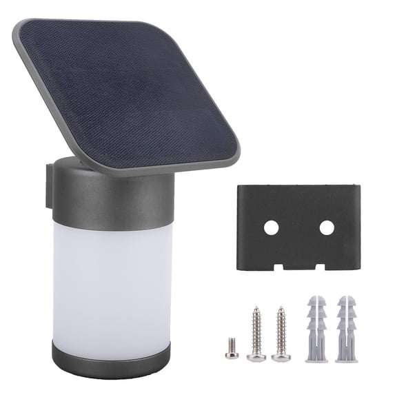 Bienvenido Outdoor High Brightness Waterproof LED Solar Wall Lamp with Remote Control (Cold White)