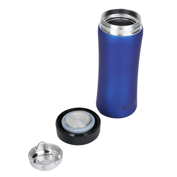 Bienvenido Stainless Steel Vacuum Cup Thermal Insulated Coffee Water Bottle for Outdoor Travel(Blue)