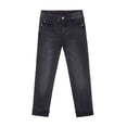 thumbnail image 1 of Bienzoe Boy's Cotton Adjustable Waist Denim Pants Black Jeans 9, 1 of 7
