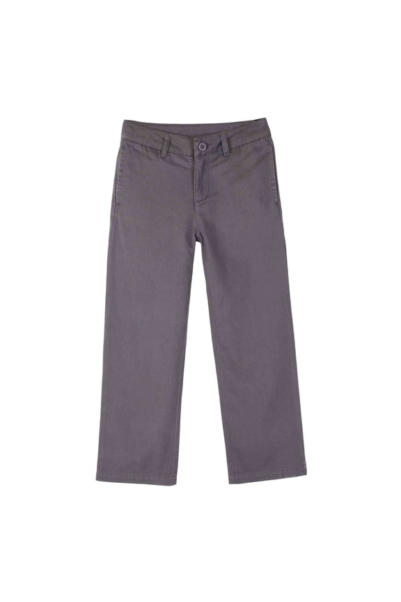 Boy's School Uniforms Adjust Waist Pants Grey 10