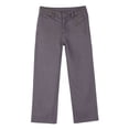 thumbnail image 1 of Bienzoe Boy's School Uniforms Adjust Waist Pants Grey 5, 1 of 3