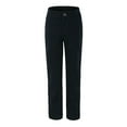 thumbnail image 1 of Bienzoe Girl's Cotton Slim Adjustable Waist School Uniform Pants Black 14, 1 of 4