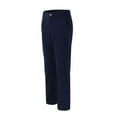 thumbnail image 1 of Bienzoe Girl's Cotton Slim Adjustable Waist School Uniform Pants Navy 14, 1 of 10