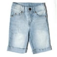 thumbnail image 1 of Bienzoe Girl's Cotton Stretchy Denim Shorts 6, 1 of 7
