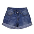 thumbnail image 1 of Bienzoe Girl's Denim Shorts Dark Denim 18, 1 of 6