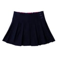 thumbnail image 1 of Bienzoe Girl's Pleated Hem School Uniform Skirt Navy 10, 1 of 4