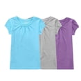 thumbnail image 1 of Bienzoe Girl's School Uniform Breathable Quick-Dry T-Shirt PackB 6/6X, 1 of 11
