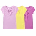 thumbnail image 1 of Bienzoe Girl's School Uniform Breathable Quick-Dry T-Shirt PackC 10/12, 1 of 13