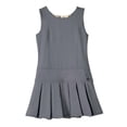 thumbnail image 1 of Bienzoe Girl's Stretchy Pleated Hem School Uniforms Jumper Grey 6, 1 of 3