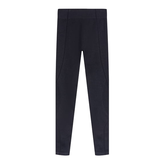 Bienzoe Girls High Waisted Legging: Stretchy Yoga Slim Fit Tights - Casual for Kids Aged 7-13 School Dance Workout Daily Wear Black Size 8