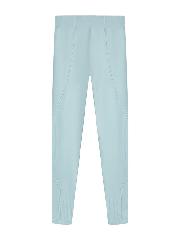 Girls High Waisted Legging: Stretchy Yoga Slim Fit Tights - Casual for Kids Aged 7-13 School Dance Workout Daily Wear Mint Size 14