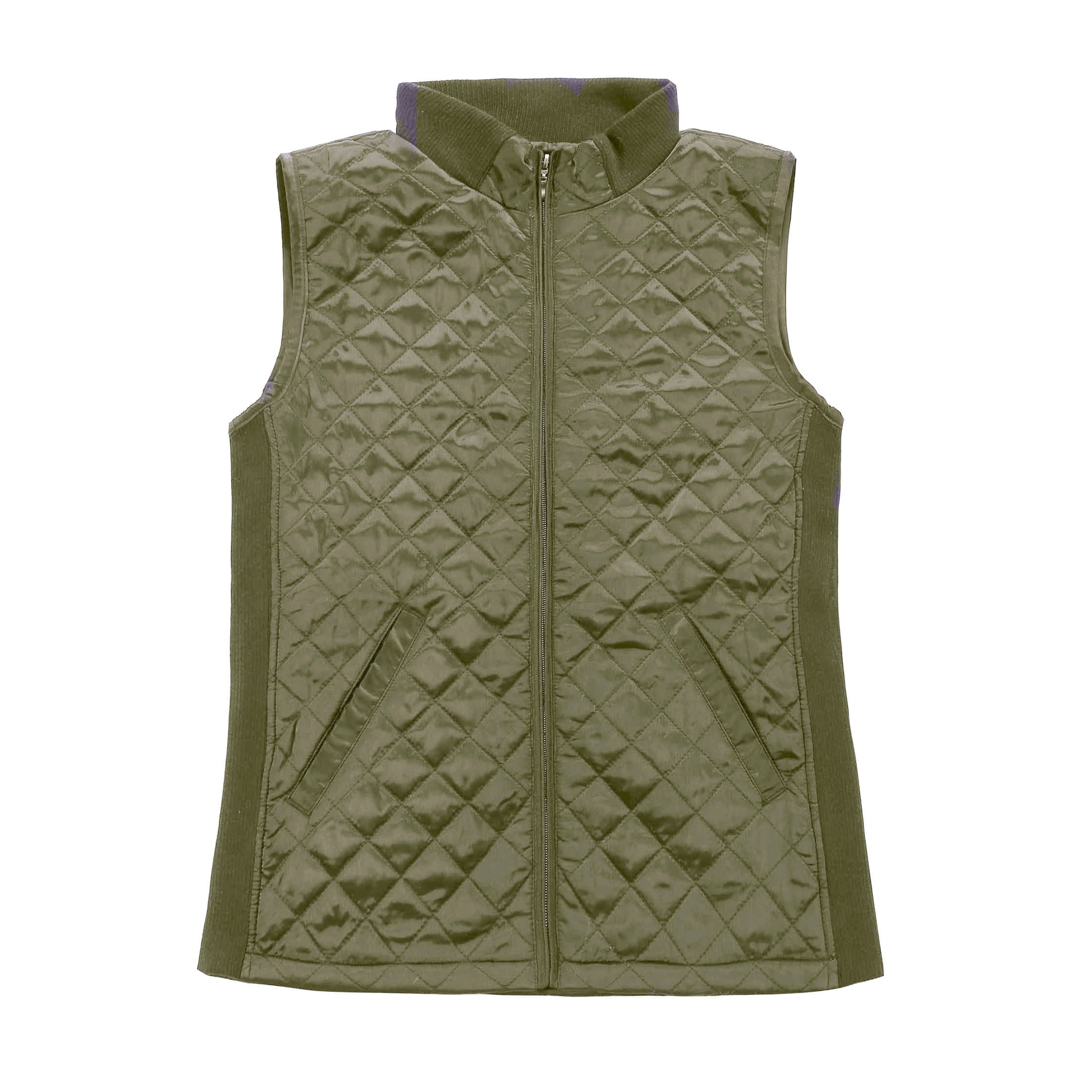 Bienzoe Dames Quilted Casual Gilet: Lichtgewicht Opvouwbaar Mouwloos Jack Bodywamer Donker Grijs M