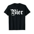 thumbnail image 1 of Bier Shirt Funny German Beer T-Shirt for Men Oktoberfest, 1 of 5