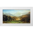 thumbnail image 1 of Bierstadt, Albert 14x9 White Modern Wood Framed Museum Art Print Titled - The Rocky Mountains, Landers Peak, 1 of 4