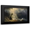 thumbnail image 1 of Bierstadt, Albert 18x13 Black Modern Framed Museum Art Print Titled - Puget Sound on the Pacific Coast, 1 of 5