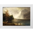 thumbnail image 1 of Bierstadt, Albert 18x14 White Modern Wood Framed Museum Art Print Titled - Estes Park, Colorado, Whytes Lake, 1 of 4