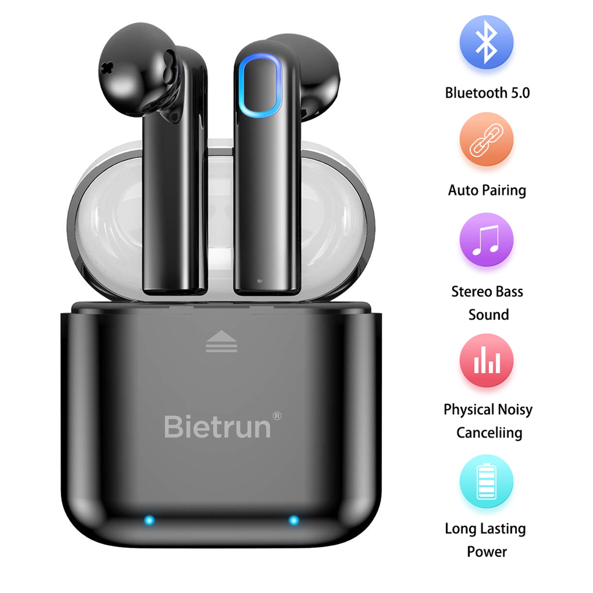 Bietrun bluetooth 5.0 wireless earbuds hotsell