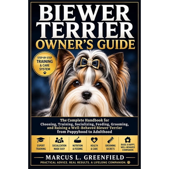 Biewer Terrier Owner's Guide: The Complete Handbook for Choosing, Training, Socializing, Feeding, Grooming, and Raising , (Paperback)