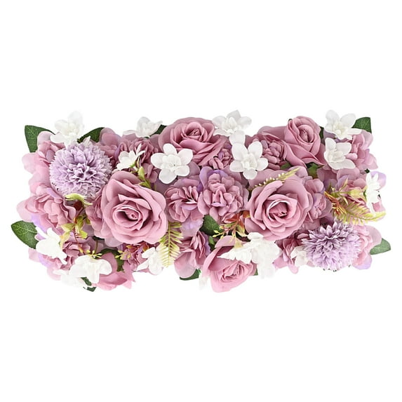 Biezeib Artificial Flower Centerpieces for Tables, Fake Roses Arrangements, Faux Floral Arrangement for Wedding Party Dining Table Decor